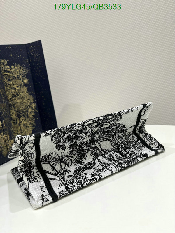 Dior Bag-(Mirror)-Book Tote- Code: QB3533