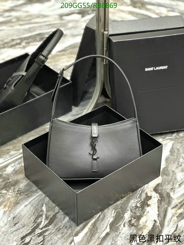 YSL Bag-(Mirror)-Handbag- Code: RB8869 $: 209USD