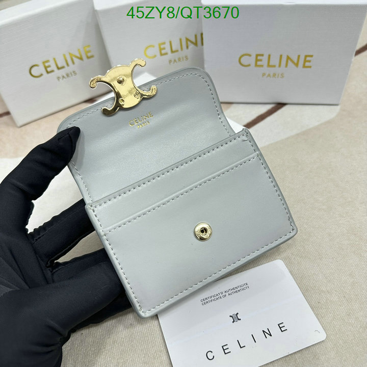 Celine Bag-(4A)-Wallet- Code: QT3670 $: 45USD