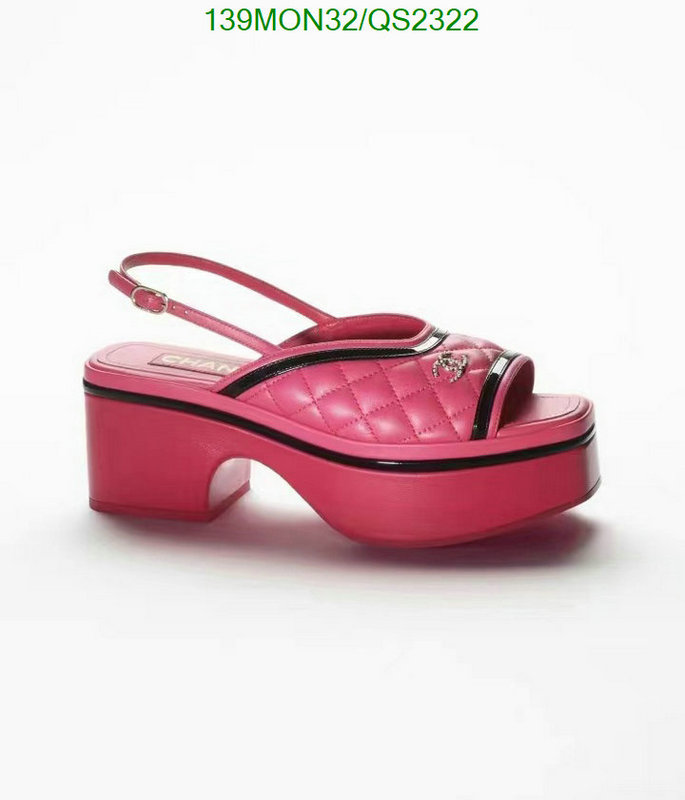 Women Shoes-Chanel Code: QS2322 $: 139USD