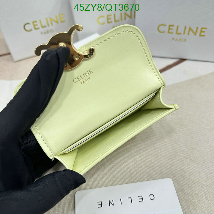 Celine Bag-(4A)-Wallet- Code: QT3670 $: 45USD