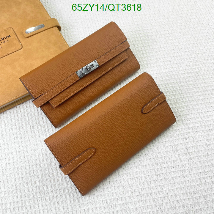 Hermes Bag-(4A)-Wallet- Code: QT3618 $: 65USD