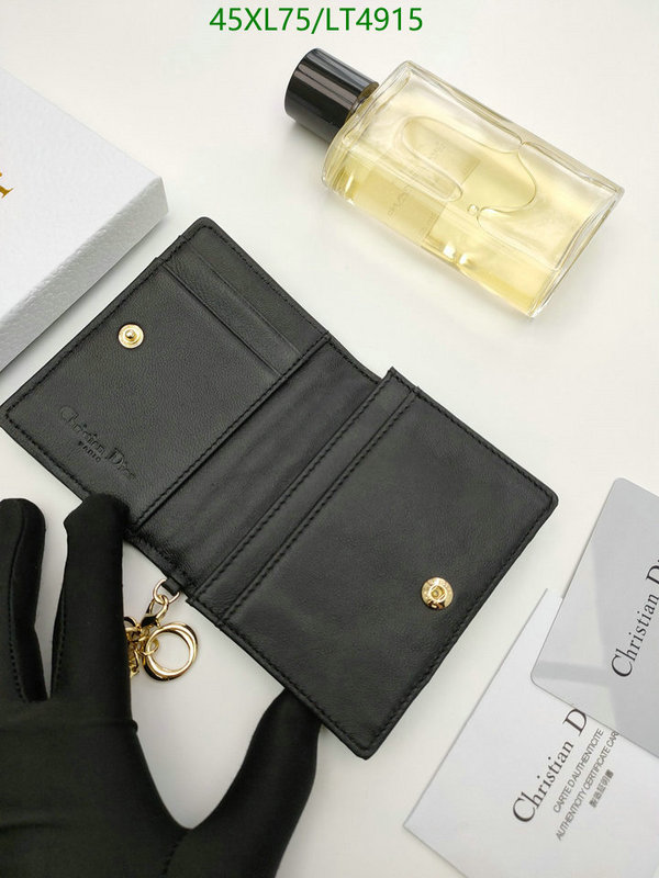 Dior Bags-(4A)-Wallet- Code: LT4915 $: 45USD