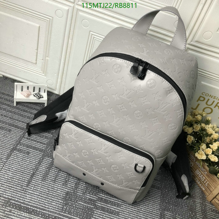 LV Bag-(4A)-Backpack- Code: RB8811 $: 115USD