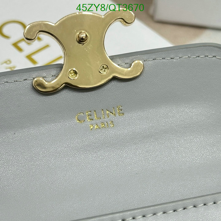 Celine Bag-(4A)-Wallet- Code: QT3670 $: 45USD