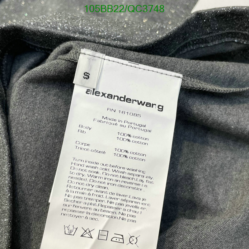 Clothing-Alexander Wang Code: QC3748 $: 105USD