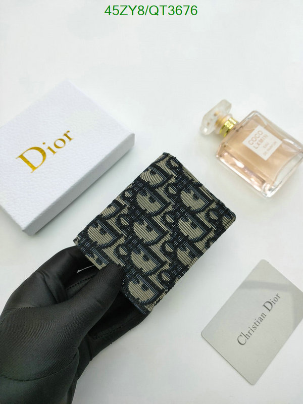 Dior Bag-(4A)-Wallet- Code: QT3676 $: 45USD