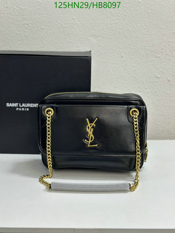 YSL Bag-(4A)-Handbag- Code: HB8097 $: 125USD