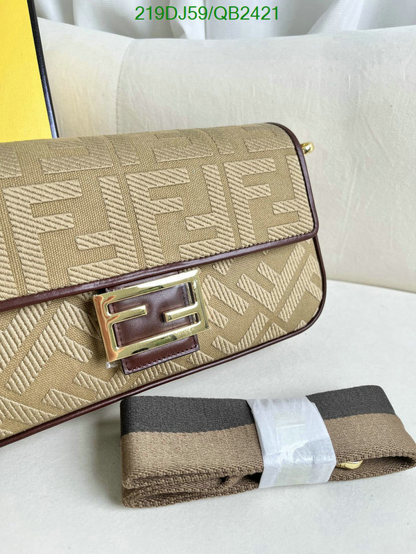 Fendi Bag-(Mirror)-Baguette- Code: QB2421 $: 219USD