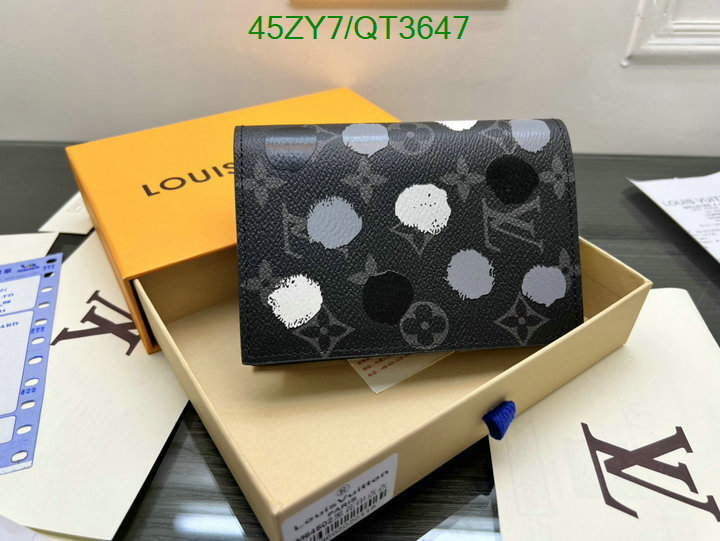 LV Bag-(4A)-Wallet- Code: QT3647 $: 45USD