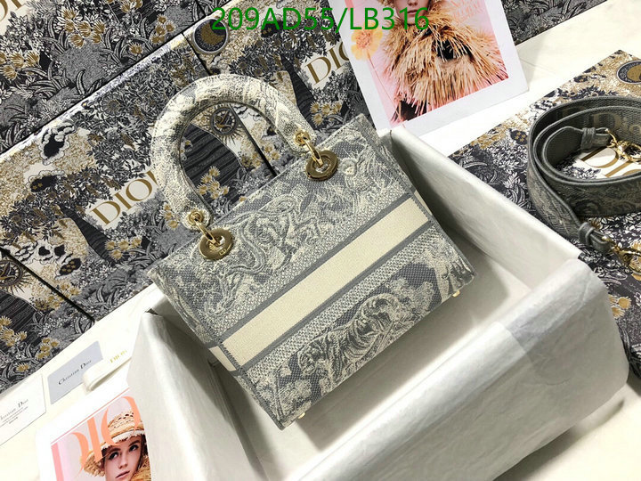 Dior Bag-(Mirror)-Lady- Code: LB316 $: 209USD