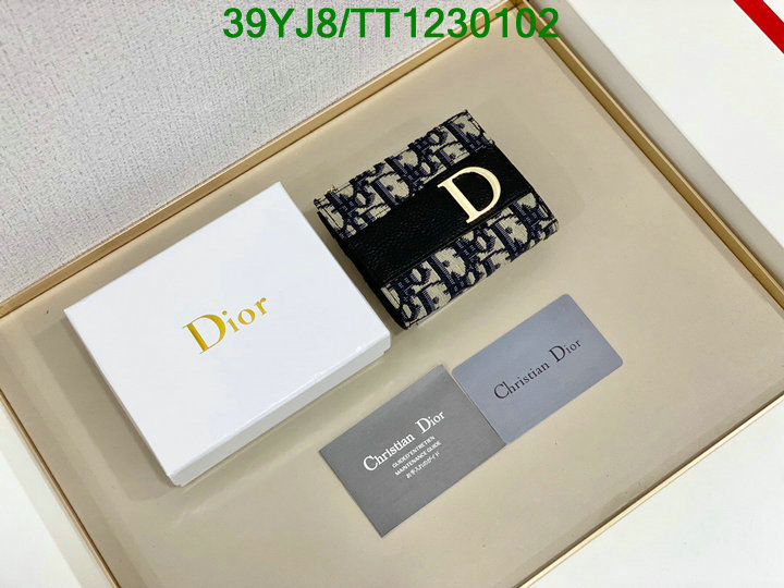 Dior Bags-(4A)-Wallet- Code: TT1230102 $: 39USD