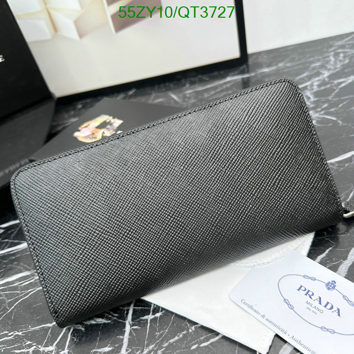 Prada Bag-(4A)-Wallet- Code: QT3727 $: 55USD