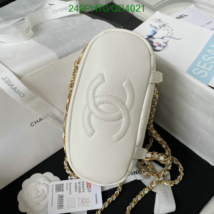 Chanel Bag-(Mirror)-Backpack- Code: QB4021 $: 249USD