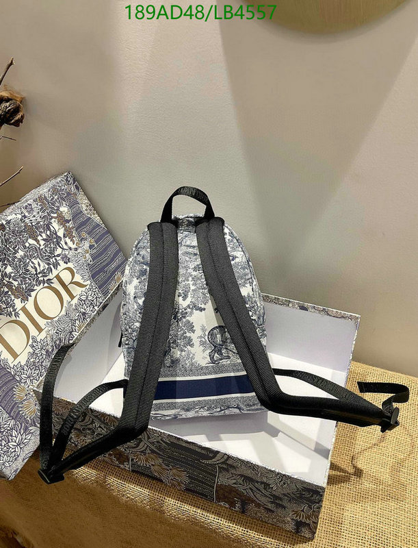 Dior Bags-(Mirror)-Backpack- Code: LB4557 $: 189USD