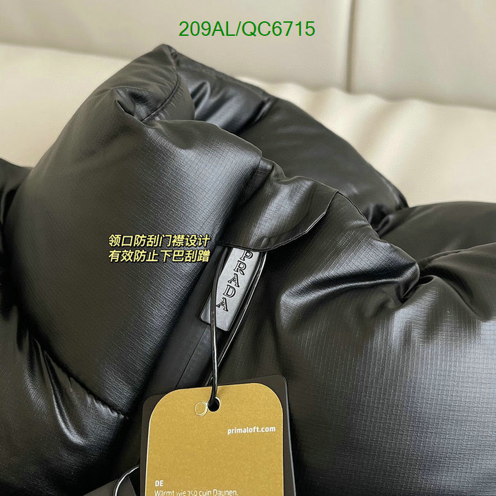 Down jacket Men-Prada Code: QC6715 $: 209USD