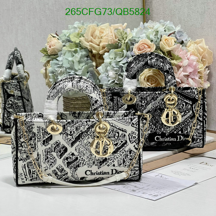 Dior Bag-(Mirror)-Lady- Code: QB5824 $: 265USD