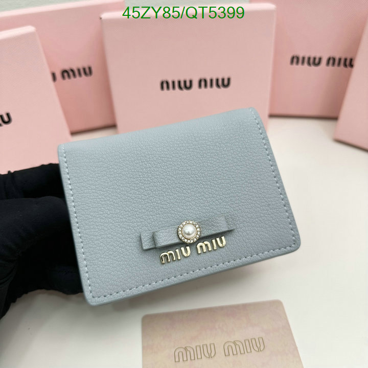 Miu Miu Bag-(4A)-Wallet- Code: QT5399 $: 45USD