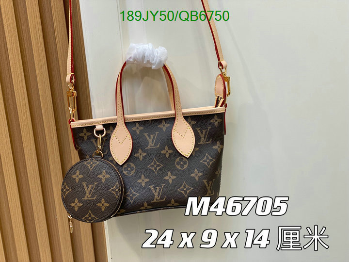 LV Bag-(Mirror)-Neverfull- Code: QB6750 $: 189USD