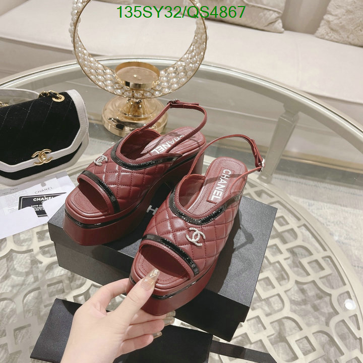 Women Shoes-Chanel Code: QS4867 $: 135USD