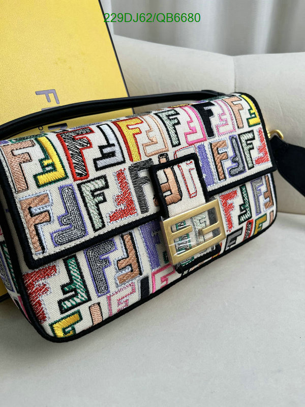 Fendi Bag-(Mirror)-Baguette- Code: QB6680 $: 229USD