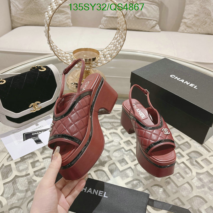 Women Shoes-Chanel Code: QS4867 $: 135USD