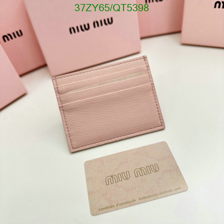 Miu Miu Bag-(4A)-Wallet- Code: QT5398 $: 37USD