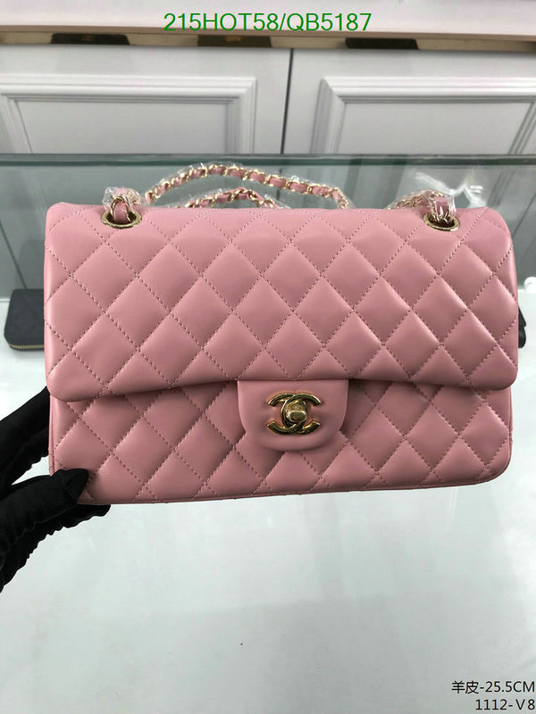 Chanel Bag-(Mirror)-Diagonal- Code: QB5187 $: 215USD