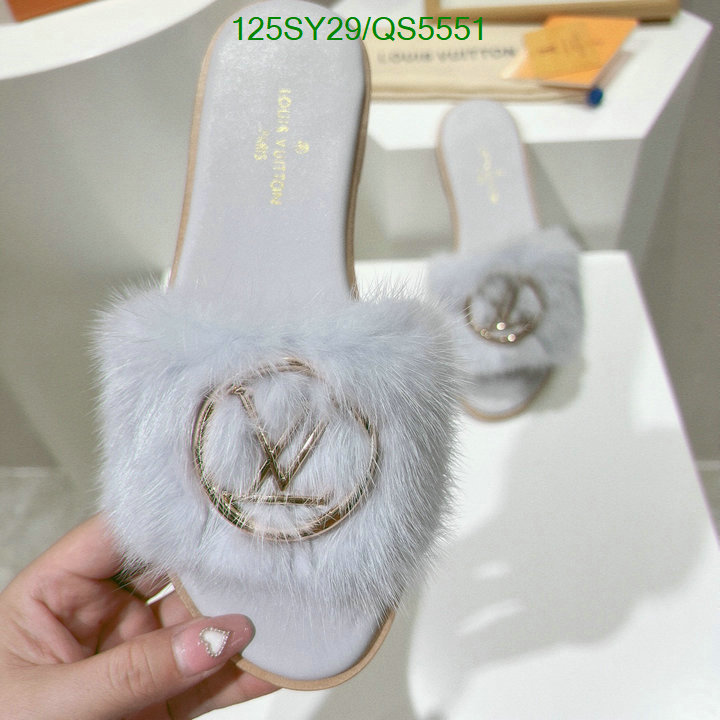 Women Shoes-LV Code: QS5551 $: 125USD