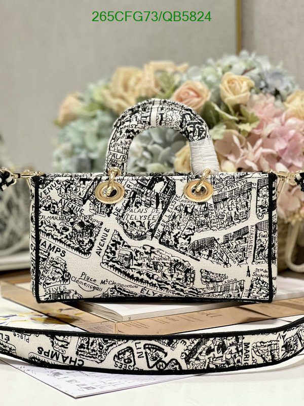 Dior Bag-(Mirror)-Lady- Code: QB5824 $: 265USD