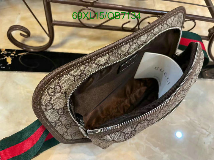 Gucci Bag-(4A)-Belt Bag-Chest Bag-- Code: QB7134 $: 69USD