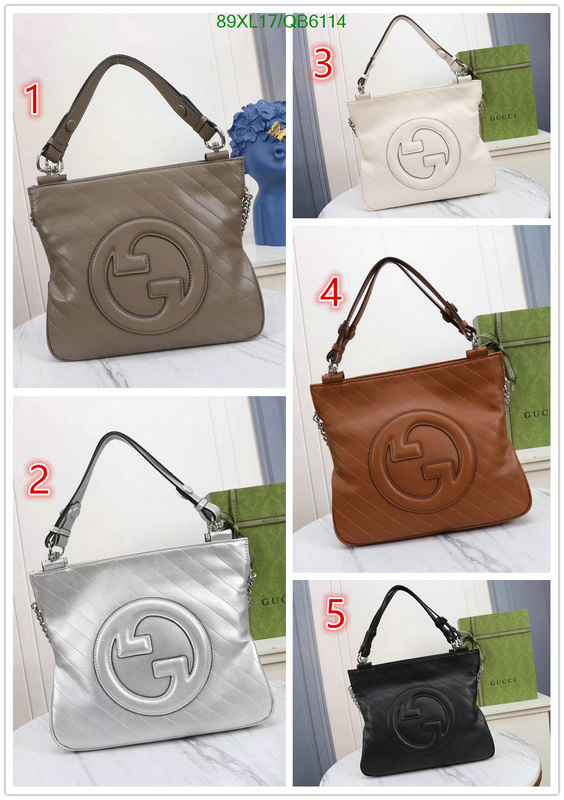 Gucci Bag-(4A)-Handbag- Code: QB6114 $: 89USD