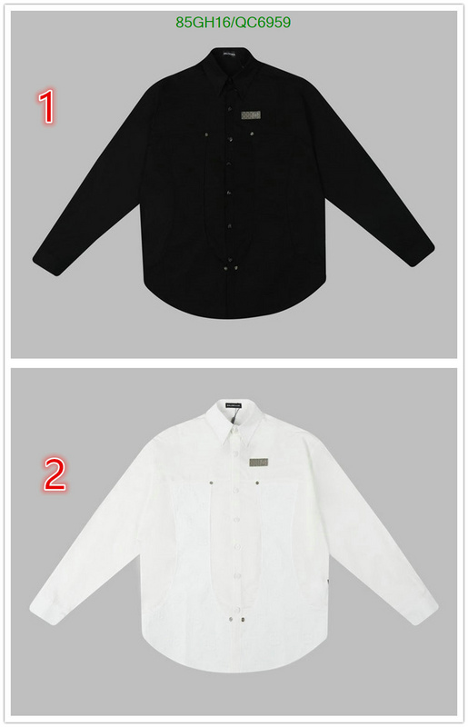 Clothing-Balenciaga Code: QC6959 $: 85USD