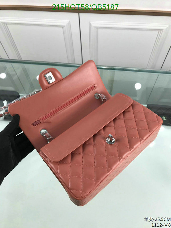 Chanel Bag-(Mirror)-Diagonal- Code: QB5187 $: 215USD