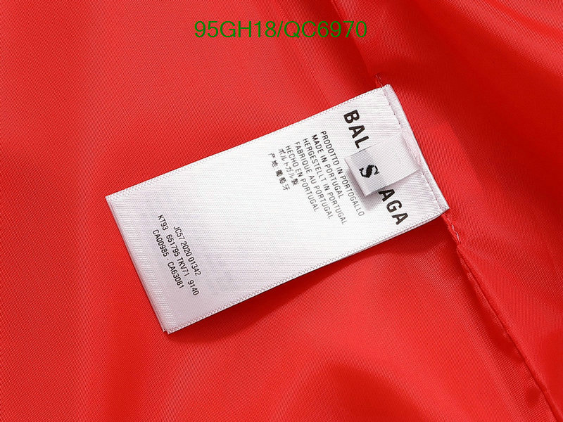 Clothing-Balenciaga Code: QC6970 $: 95USD