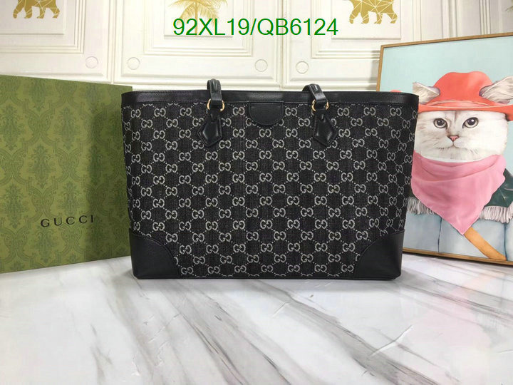 Gucci Bag-(4A)-Handbag- Code: QB6124 $: 92USD