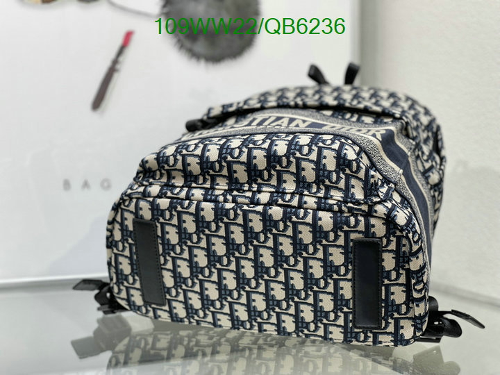 Dior Bag-(4A)-Backpack- Code: QB6236