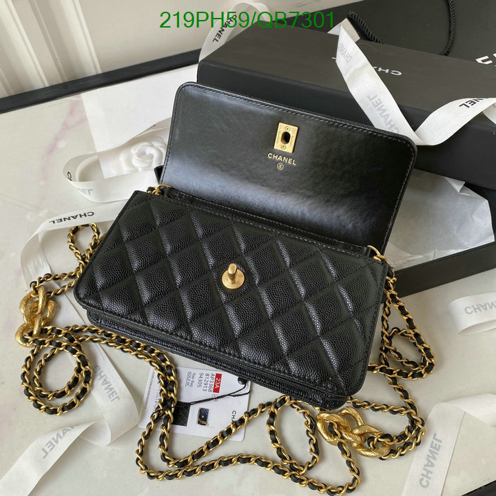 Chanel Bag-(Mirror)-Diagonal- Code: QB7301 $: 219USD