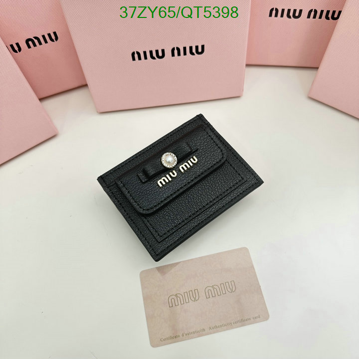 Miu Miu Bag-(4A)-Wallet- Code: QT5398 $: 37USD