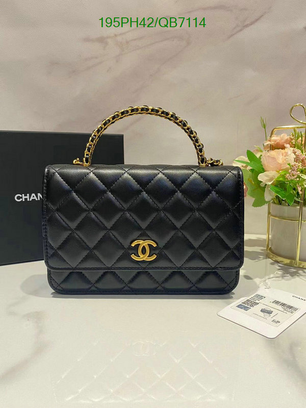 Chanel Bag-(Mirror)-Diagonal- Code: QB7114 $: 195USD