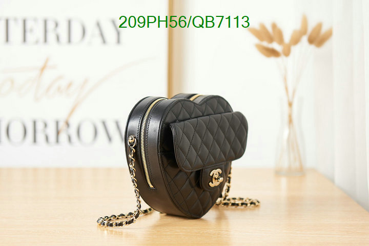 Chanel Bag-(Mirror)-Diagonal- Code: QB7113 $: 209USD