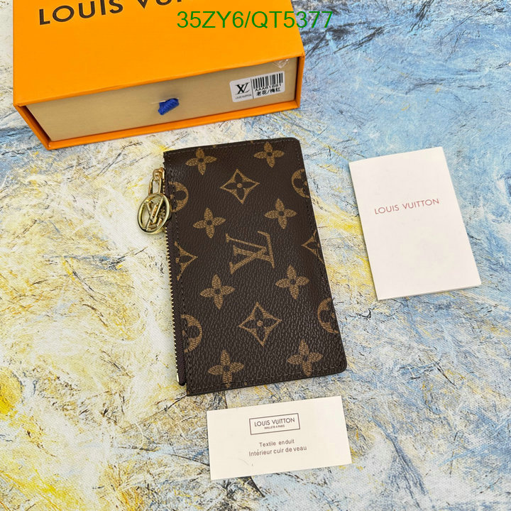 LV Bag-(4A)-Wallet- Code: QT5377 $: 35USD