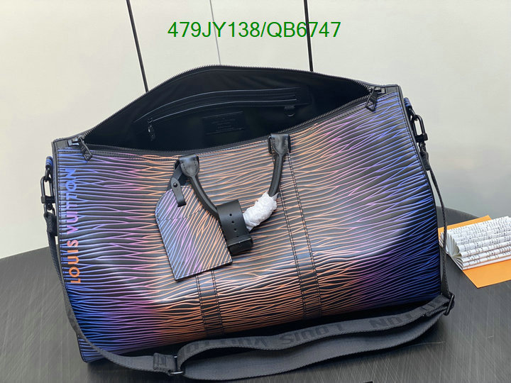 LV Bag-(Mirror)-Keepall BandouliRe 45-50- Code: QB6747 $: 479USD