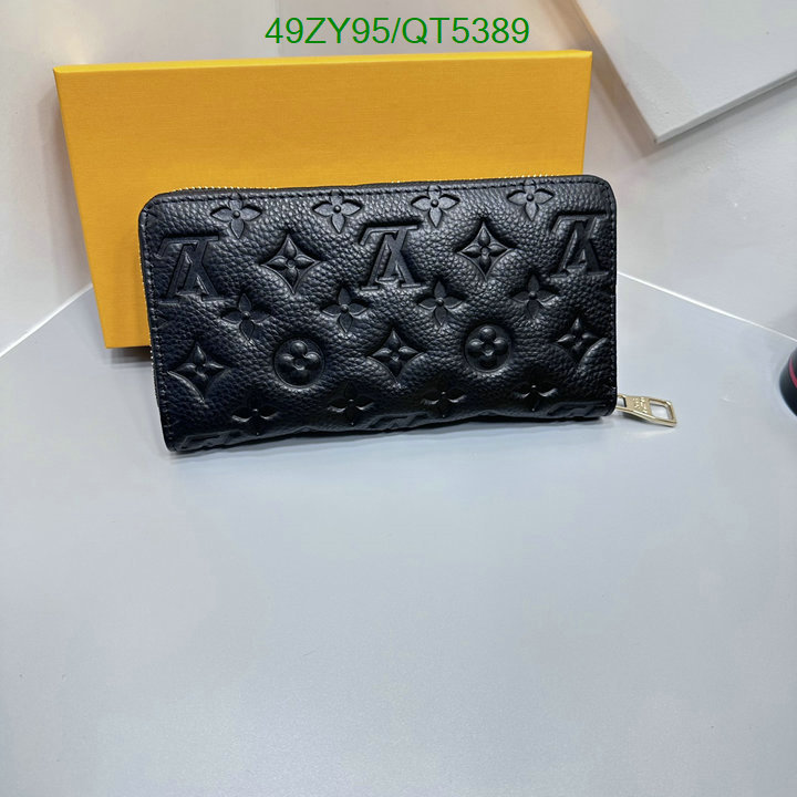 LV Bag-(4A)-Wallet- Code: QT5389 $: 49USD