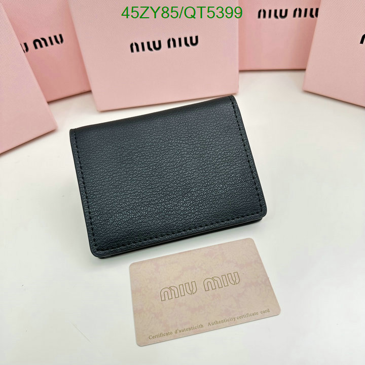 Miu Miu Bag-(4A)-Wallet- Code: QT5399 $: 45USD