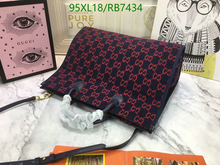 Gucci Bag-(4A)-Handbag- Code: RB7434 $: 95USD