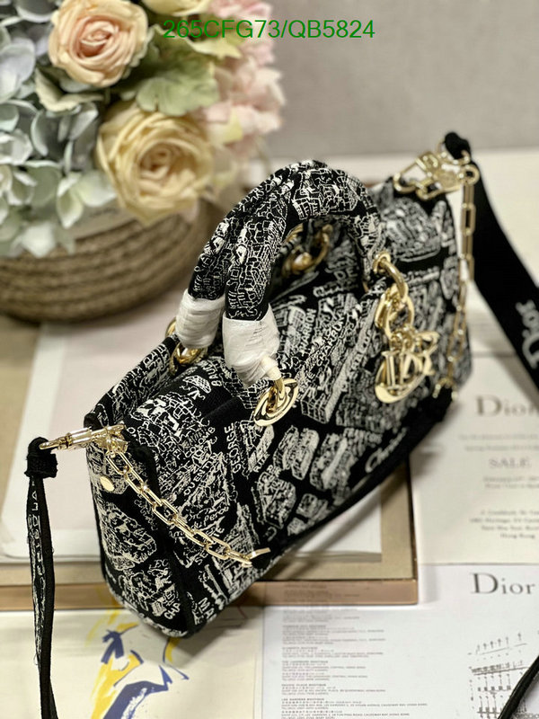 Dior Bag-(Mirror)-Lady- Code: QB5824 $: 265USD