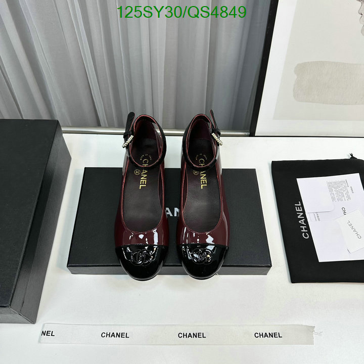 Women Shoes-Chanel Code: QS4849 $: 125USD