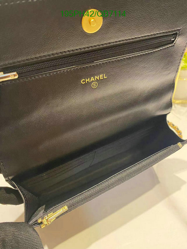 Chanel Bag-(Mirror)-Diagonal- Code: QB7114 $: 195USD