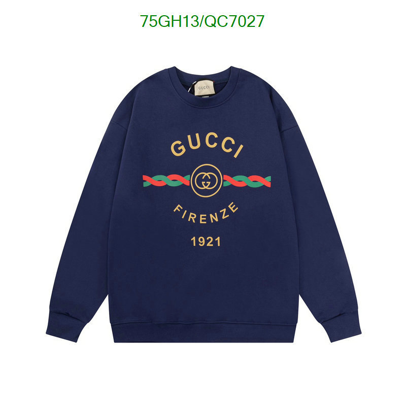 Clothing-Gucci Code: QC7027 $: 75USD